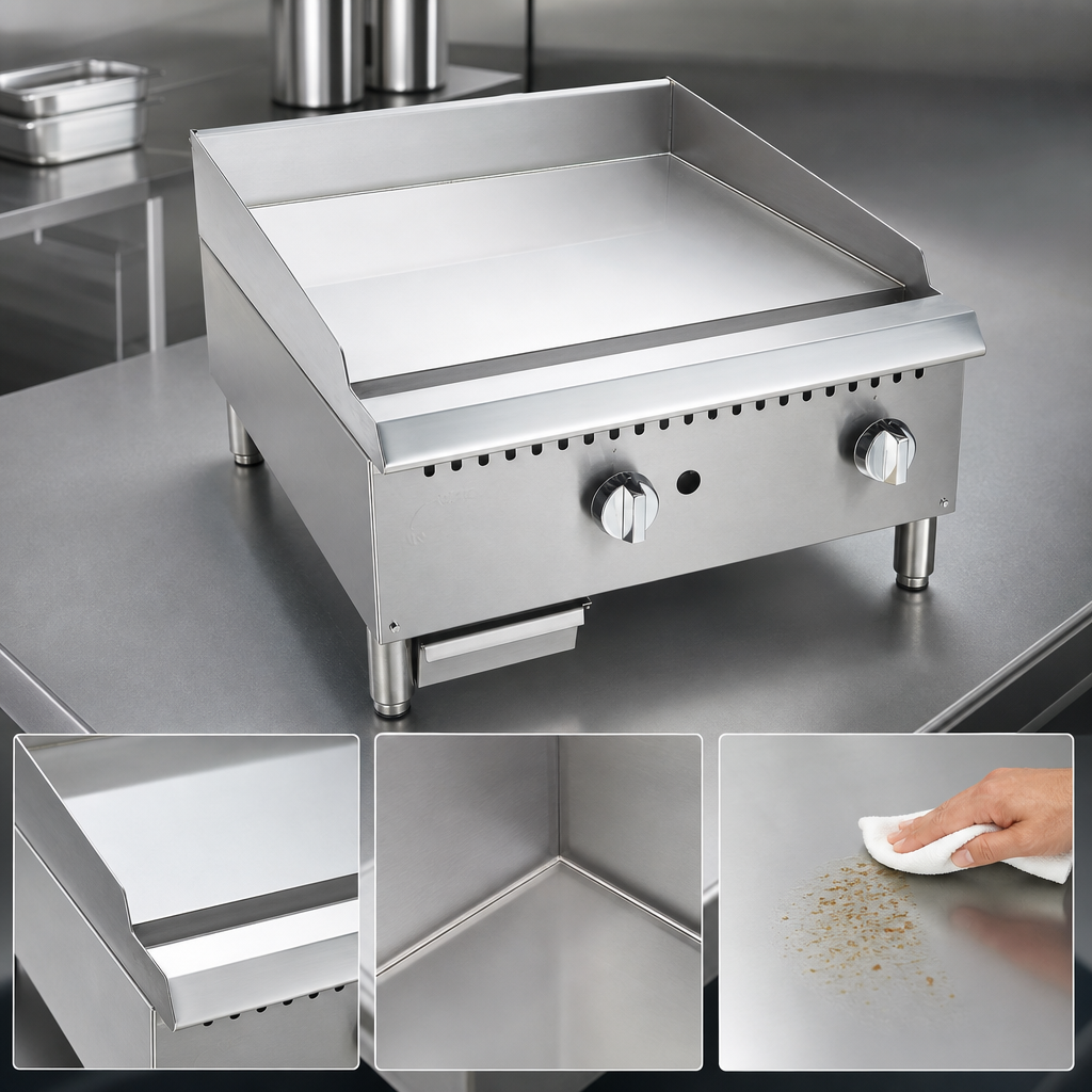 Chrome-Plated Griddle Plate