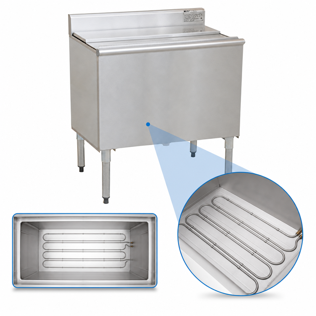 Sealed-In 7-Circuit Cold Plate