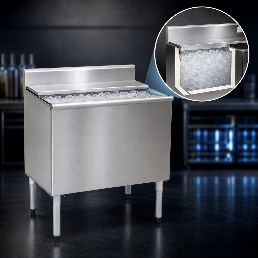 16-Inch Deep Insulated Ice Bin
