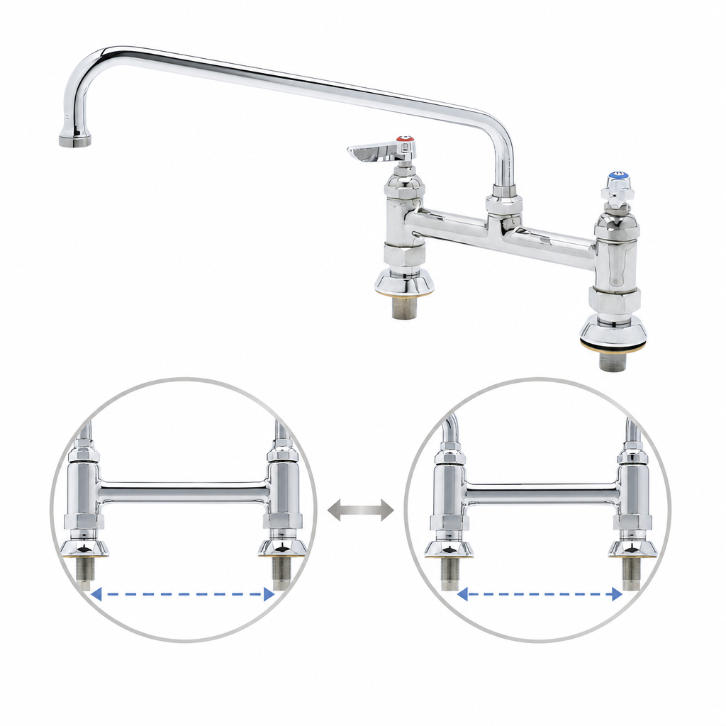 8-Inch Adjustable Centers