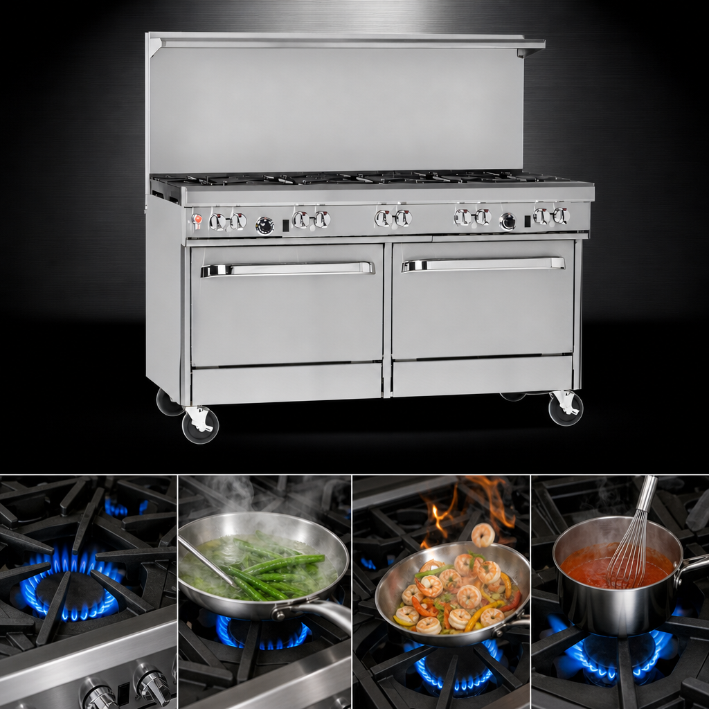 Four Pyromax Burners
