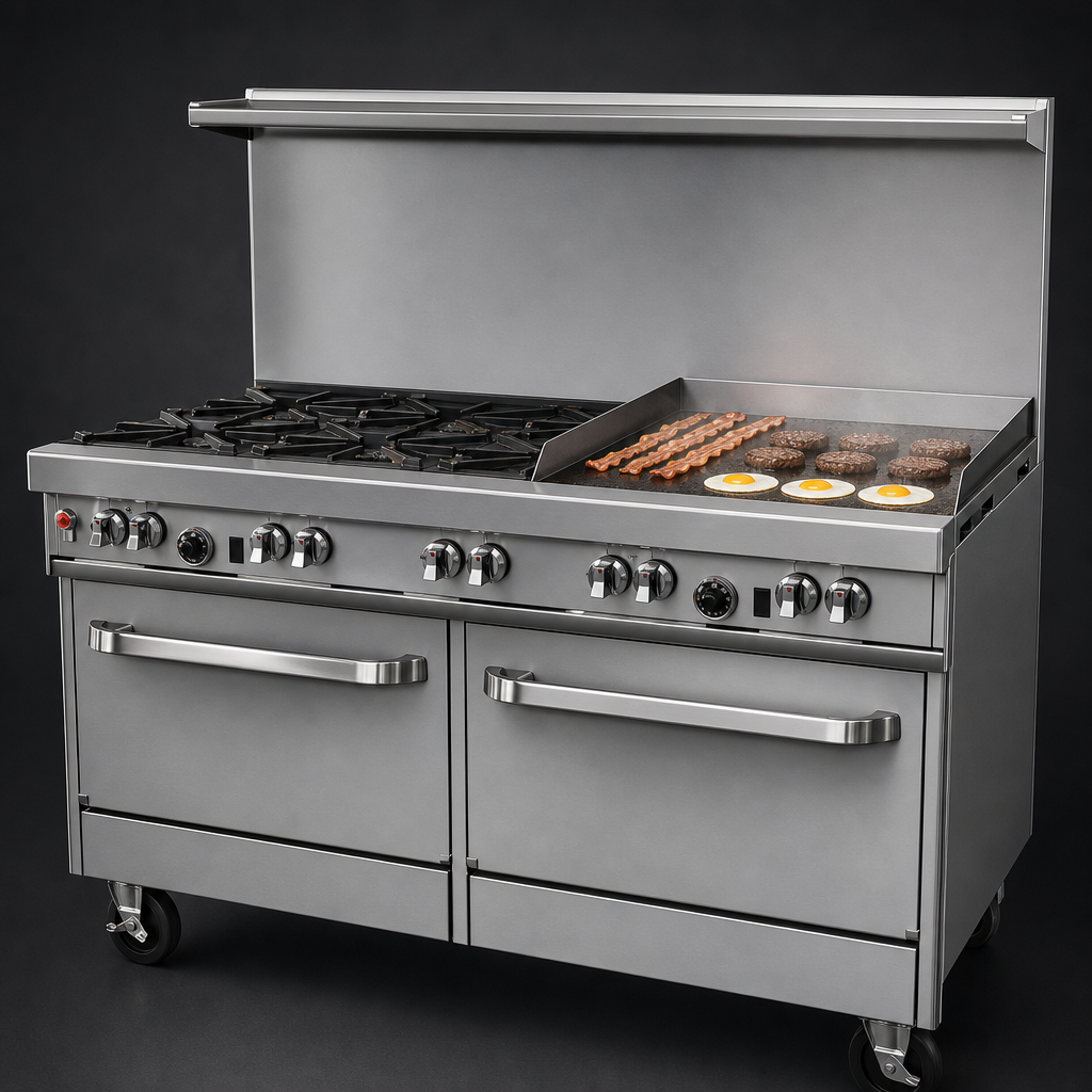 24-Inch Raised Griddle/Broiler