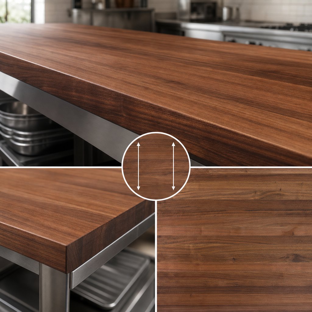 Full-Length Edge Grain Construction