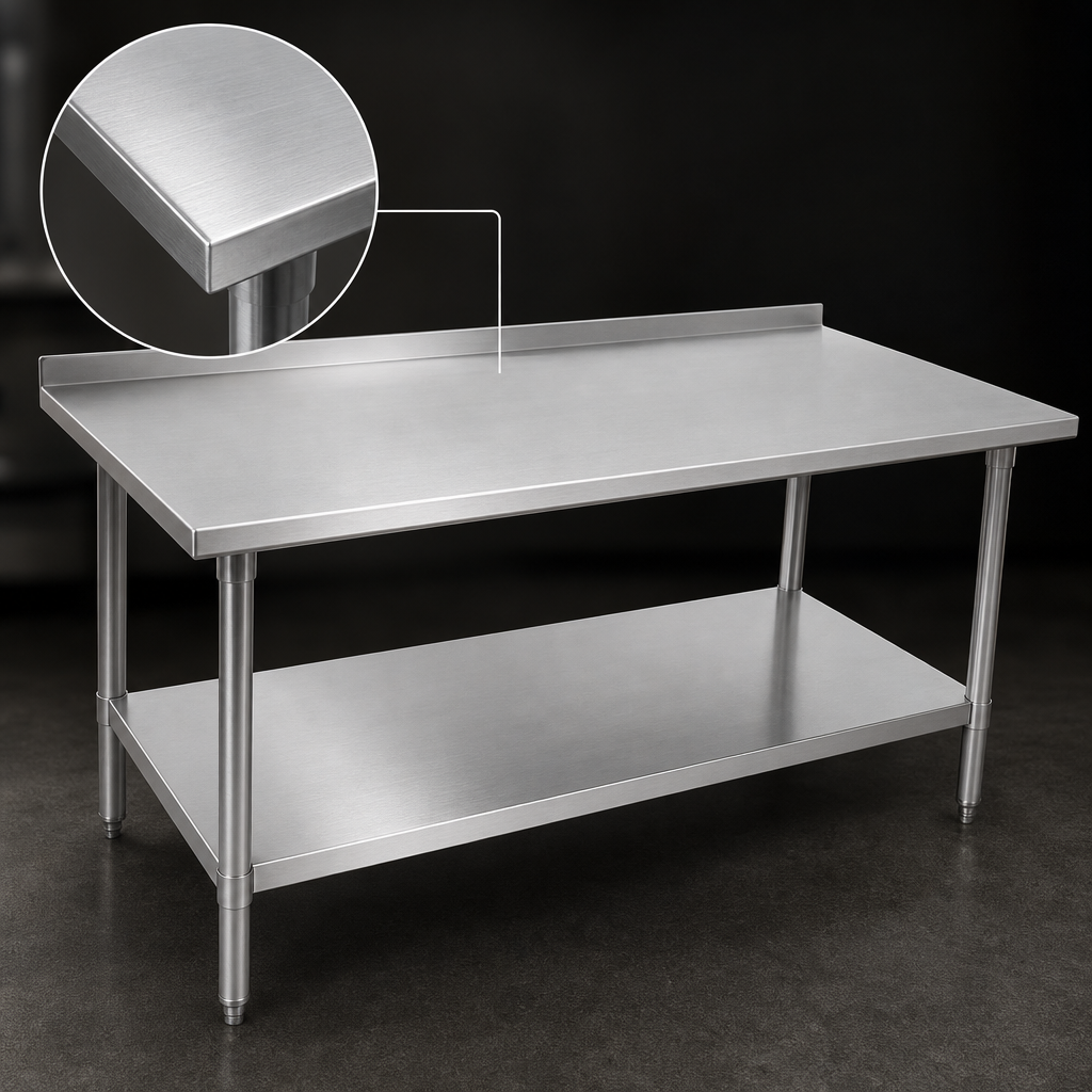 16 Gauge 300 Series Stainless Steel Top