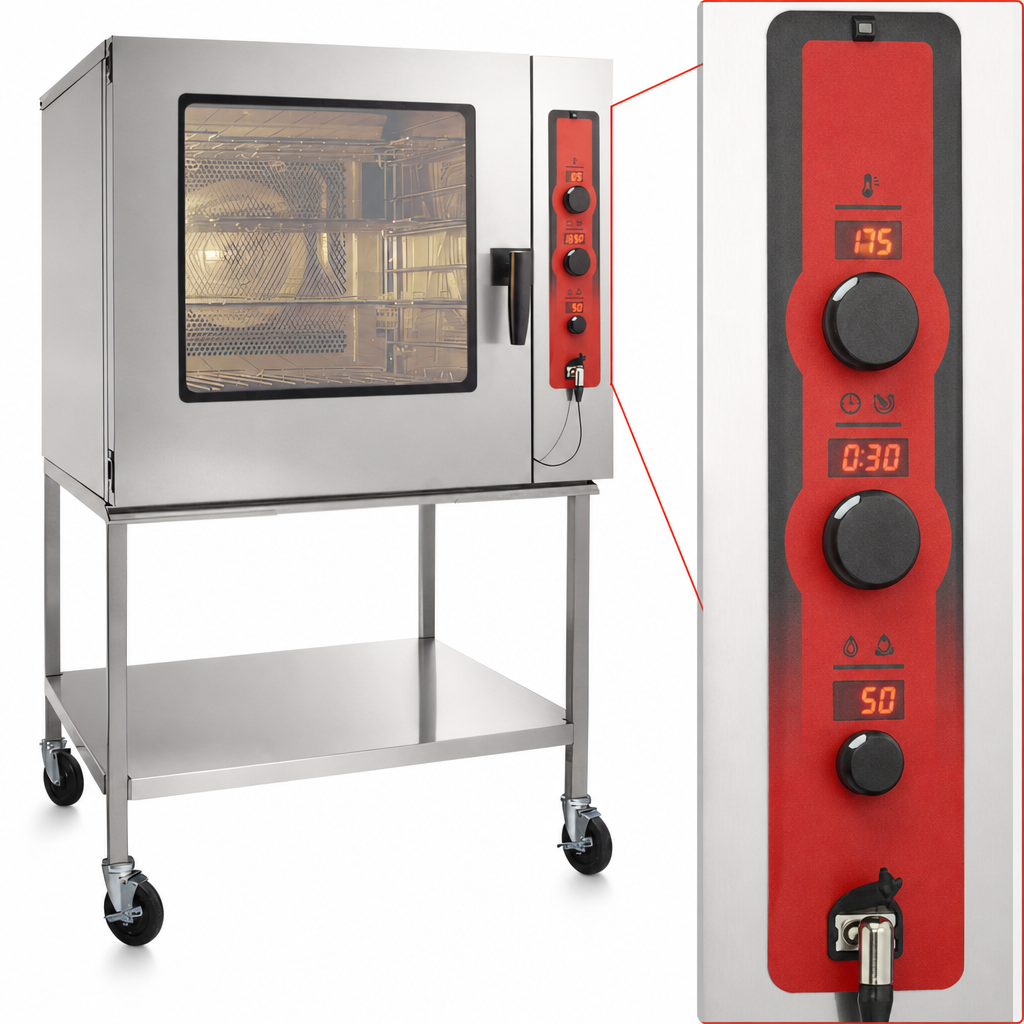 Manual Knob Controls with LED Displays