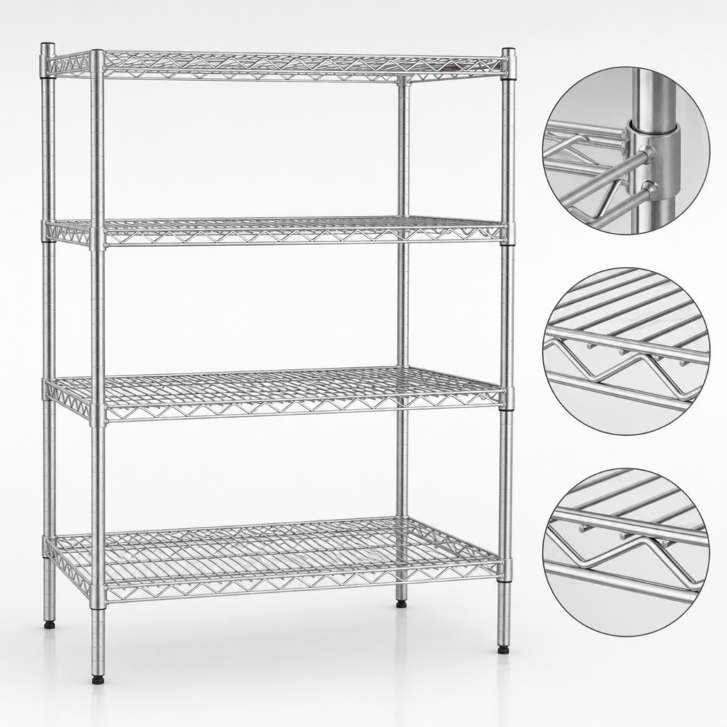 Patented QuadTruss Shelves