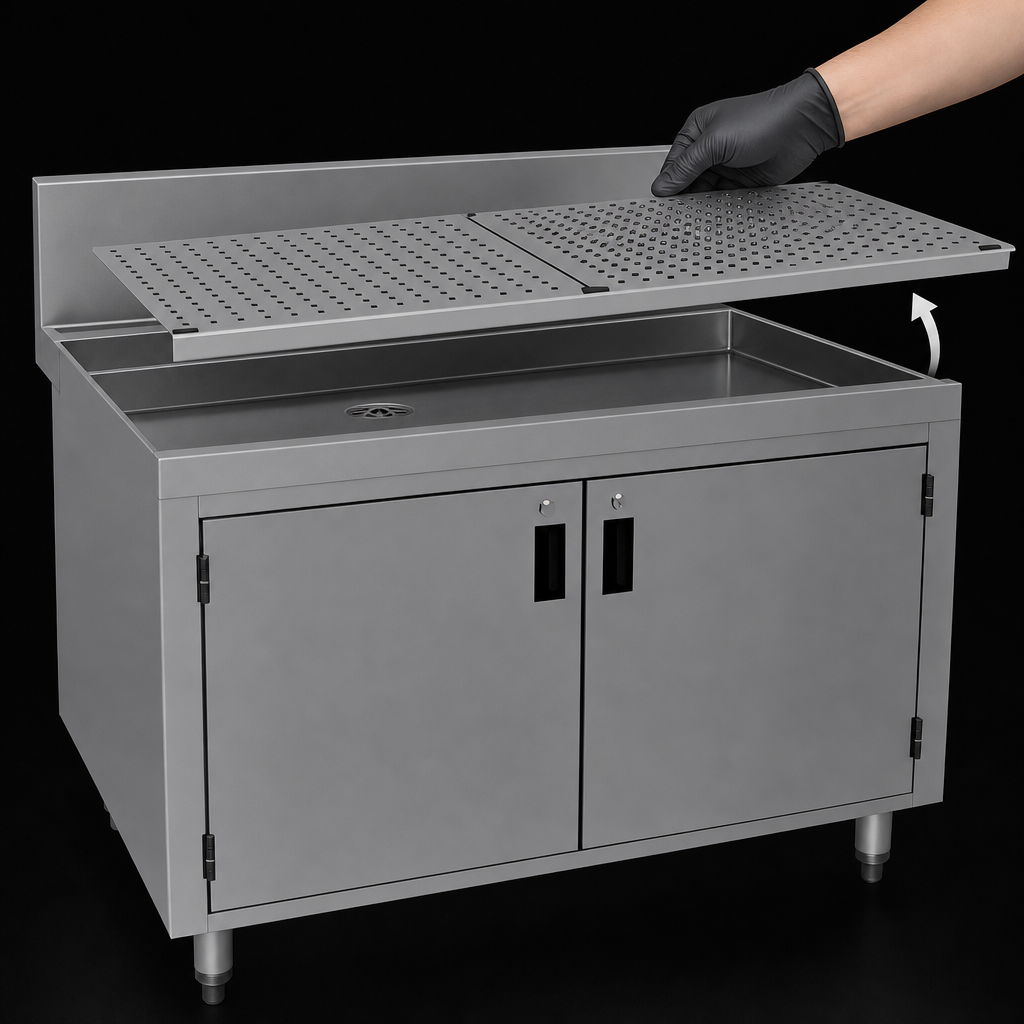 Removable Perforated Drainboard Top