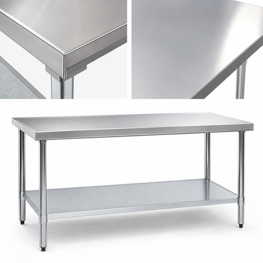 14 Gauge 300 Series Stainless Steel Top