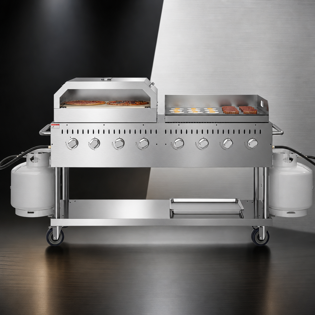 Heavy-Duty Stainless Steel Construction
