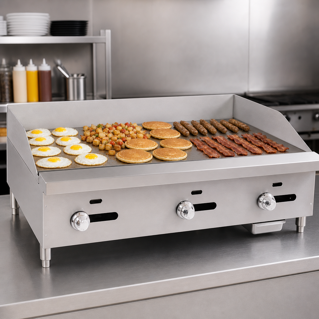 Large 54-Inch Griddle Surface