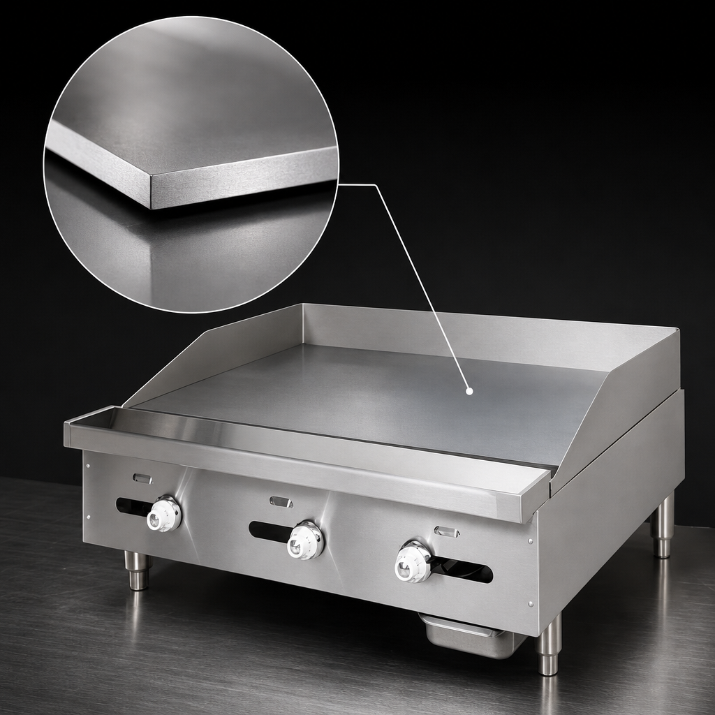 3/4-Inch Thick Smooth Steel Plate