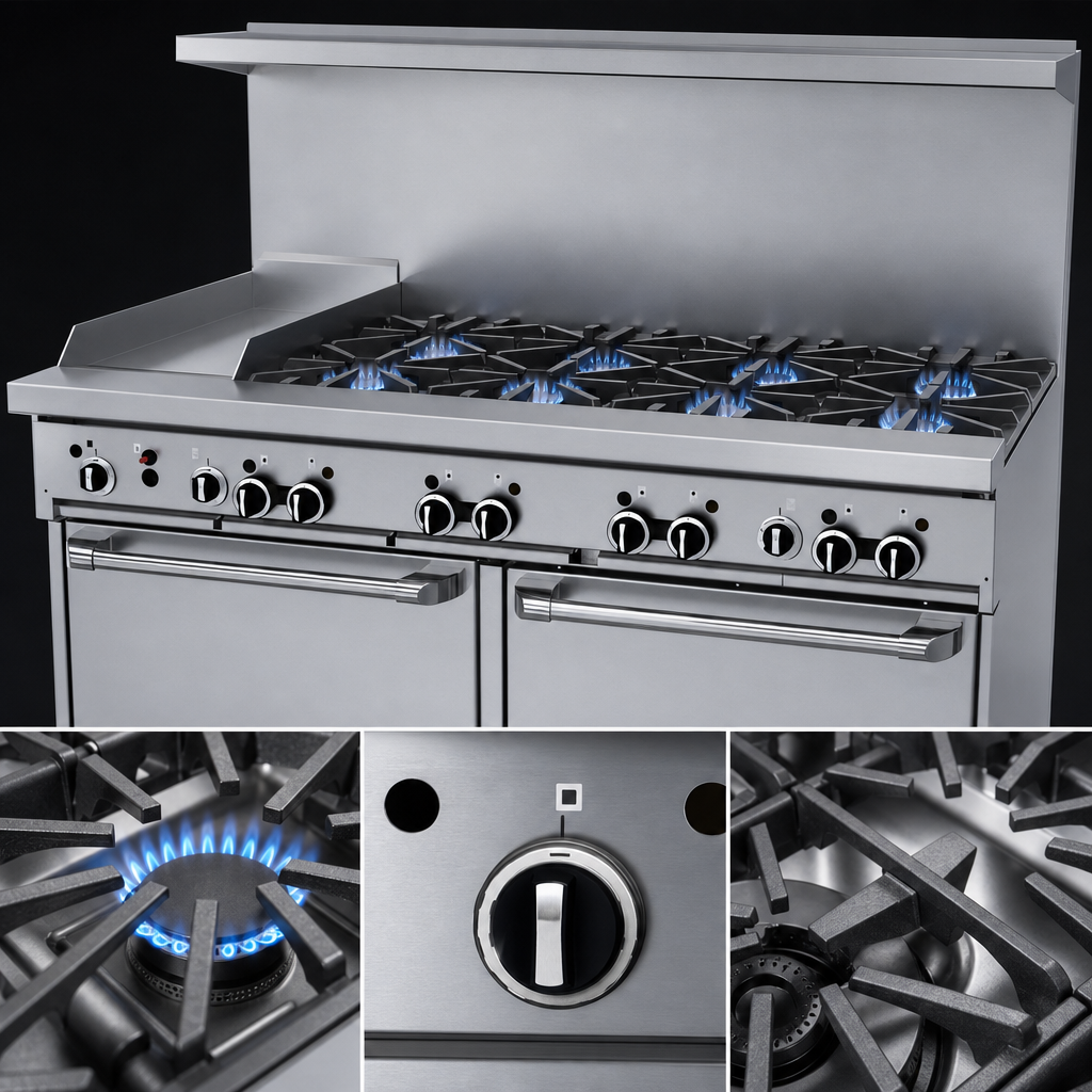 Manual-Ignition Open Burners