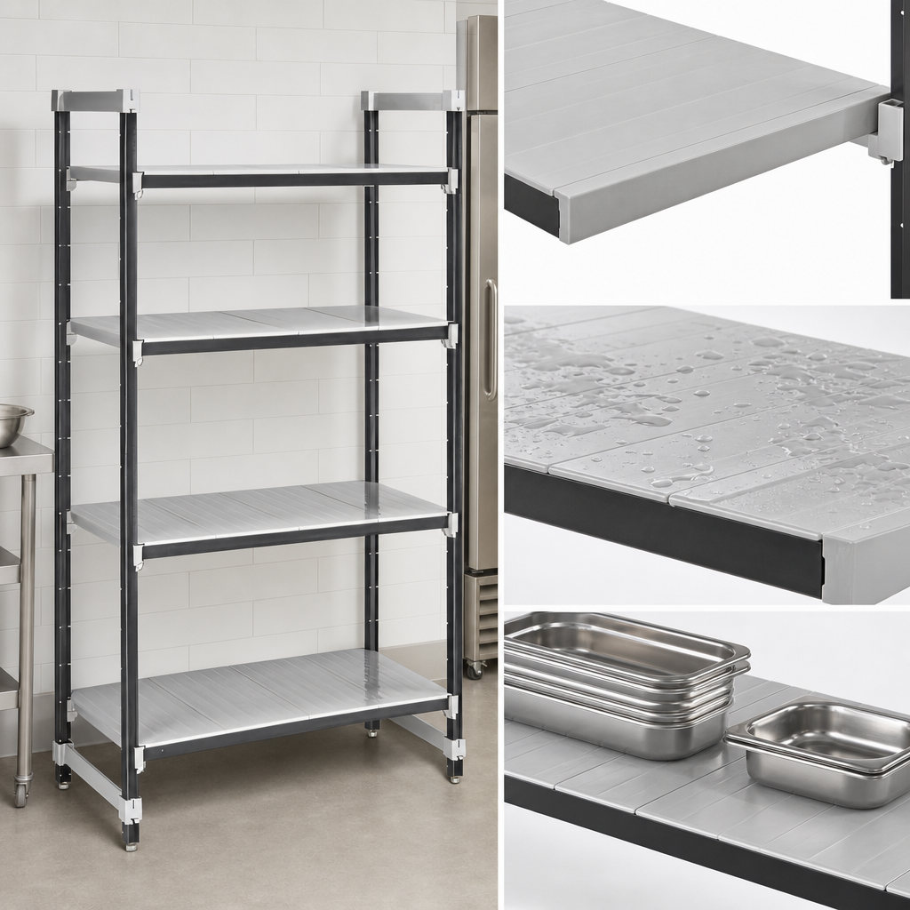 Solid Reinforced Shelf Plates