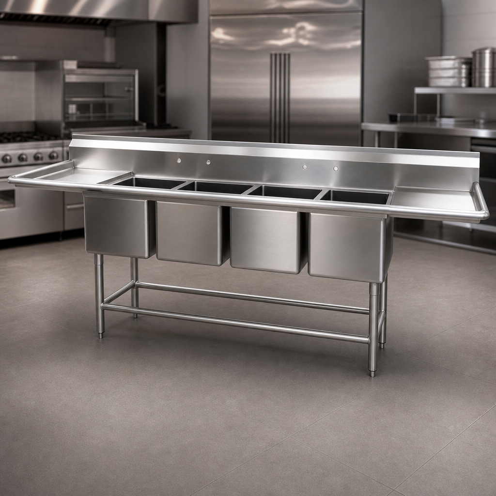 Heavy-Duty Stainless Steel Construction