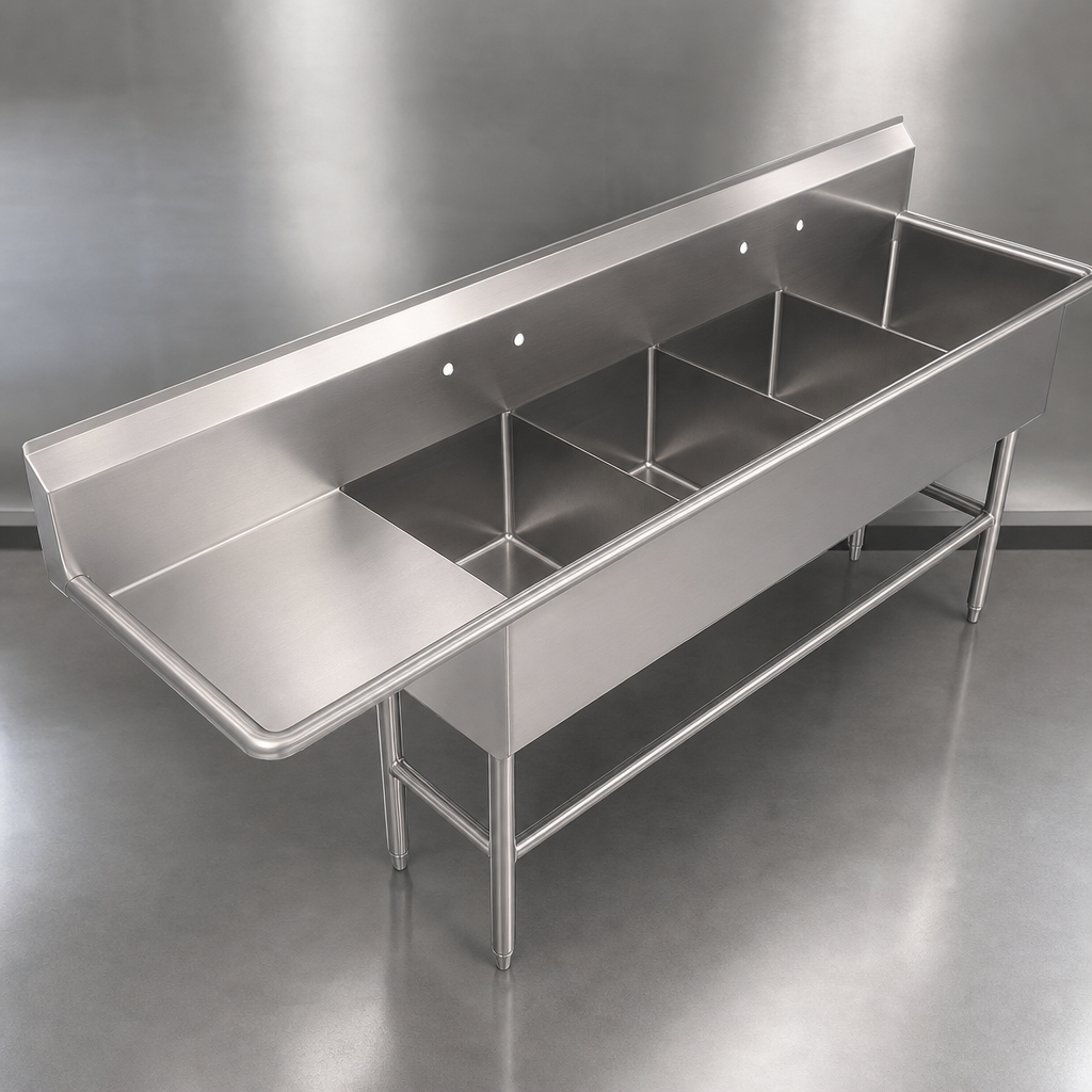 Heavy-Duty Stainless Construction