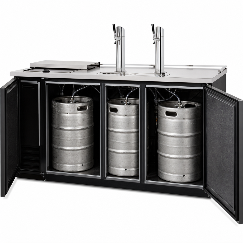 Three Keg Capacity