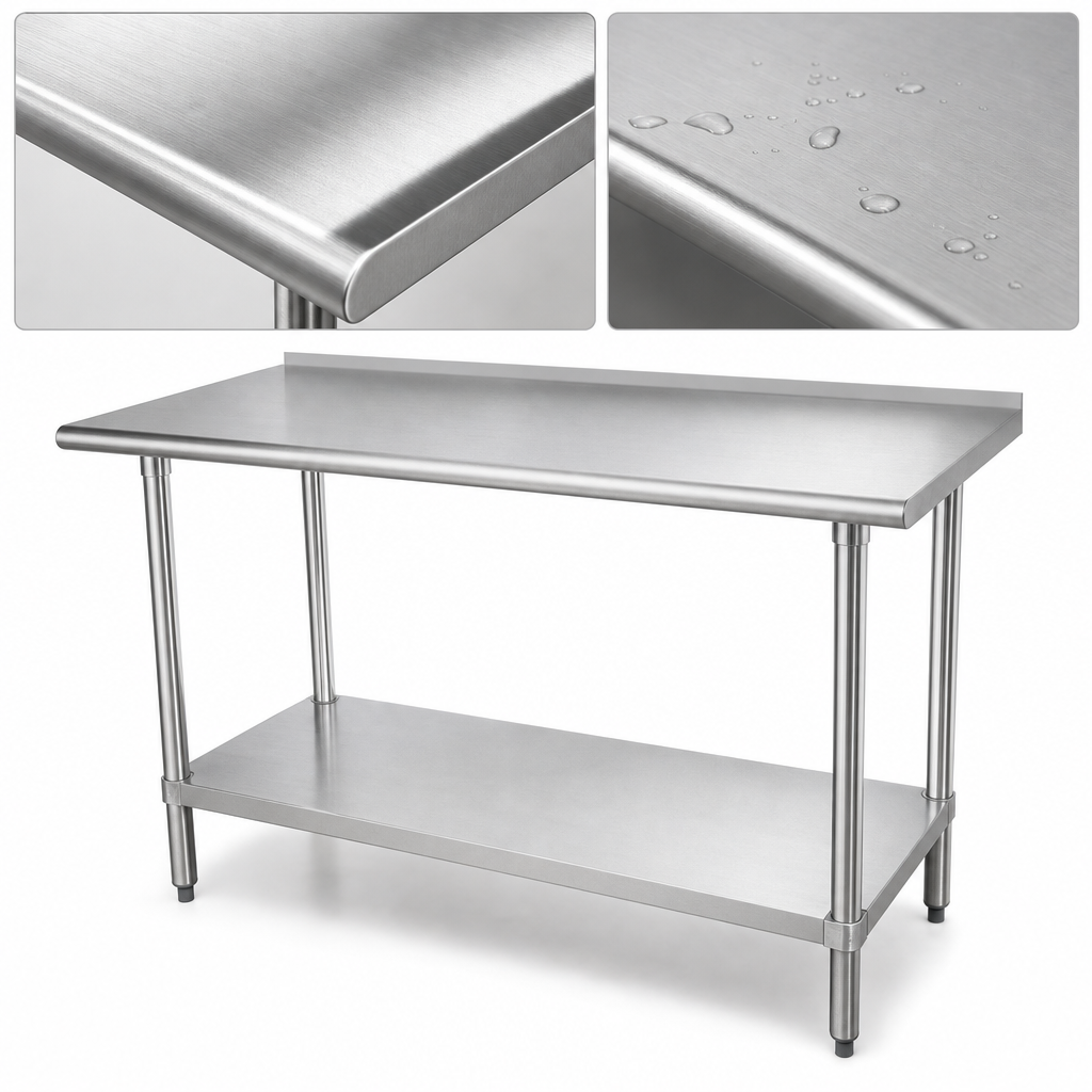 14 Gauge 304 Stainless Steel Top