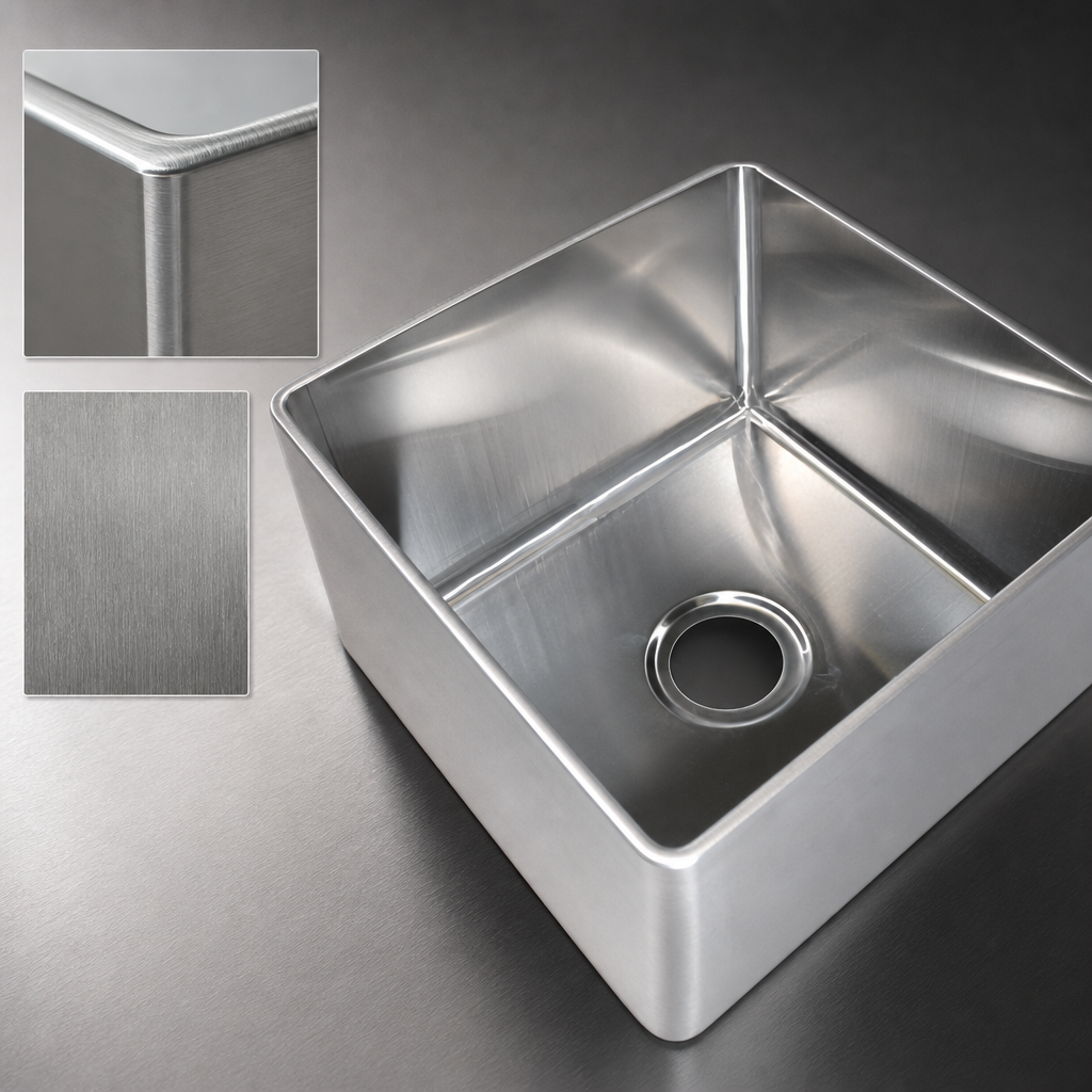 14-Gauge Stainless Steel Construction