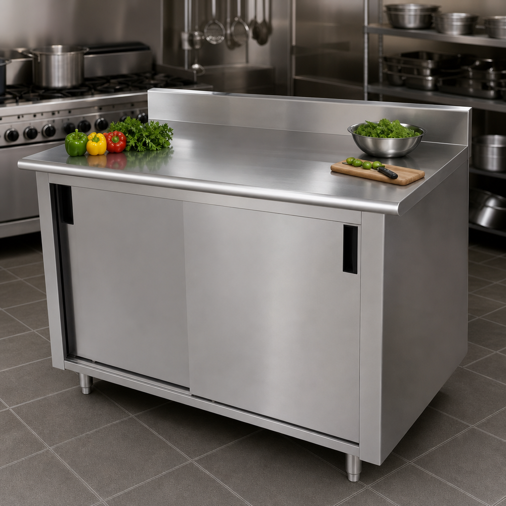 14-Gauge 304 Stainless Steel Top