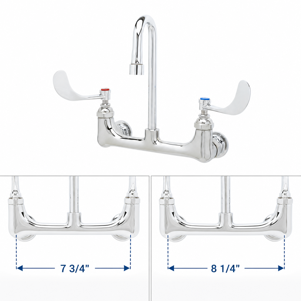 Adjustable 8-Inch Centers
