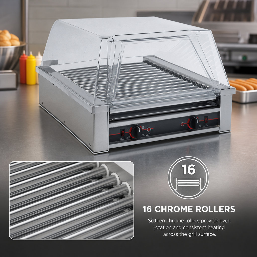 16 Chrome Rollers