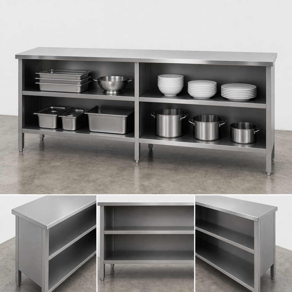 Open Front Enclosed Base Design