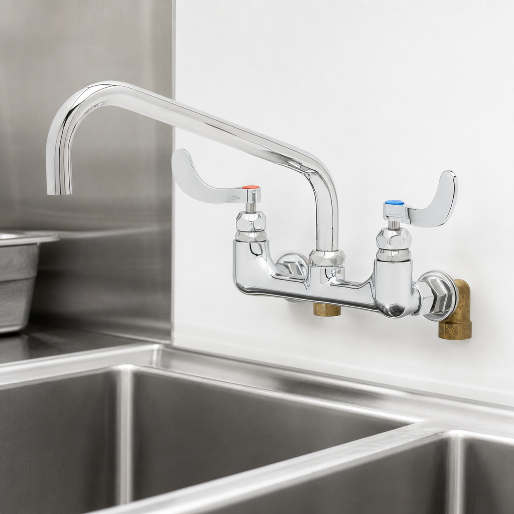 Wall-Mount Mixing Faucet