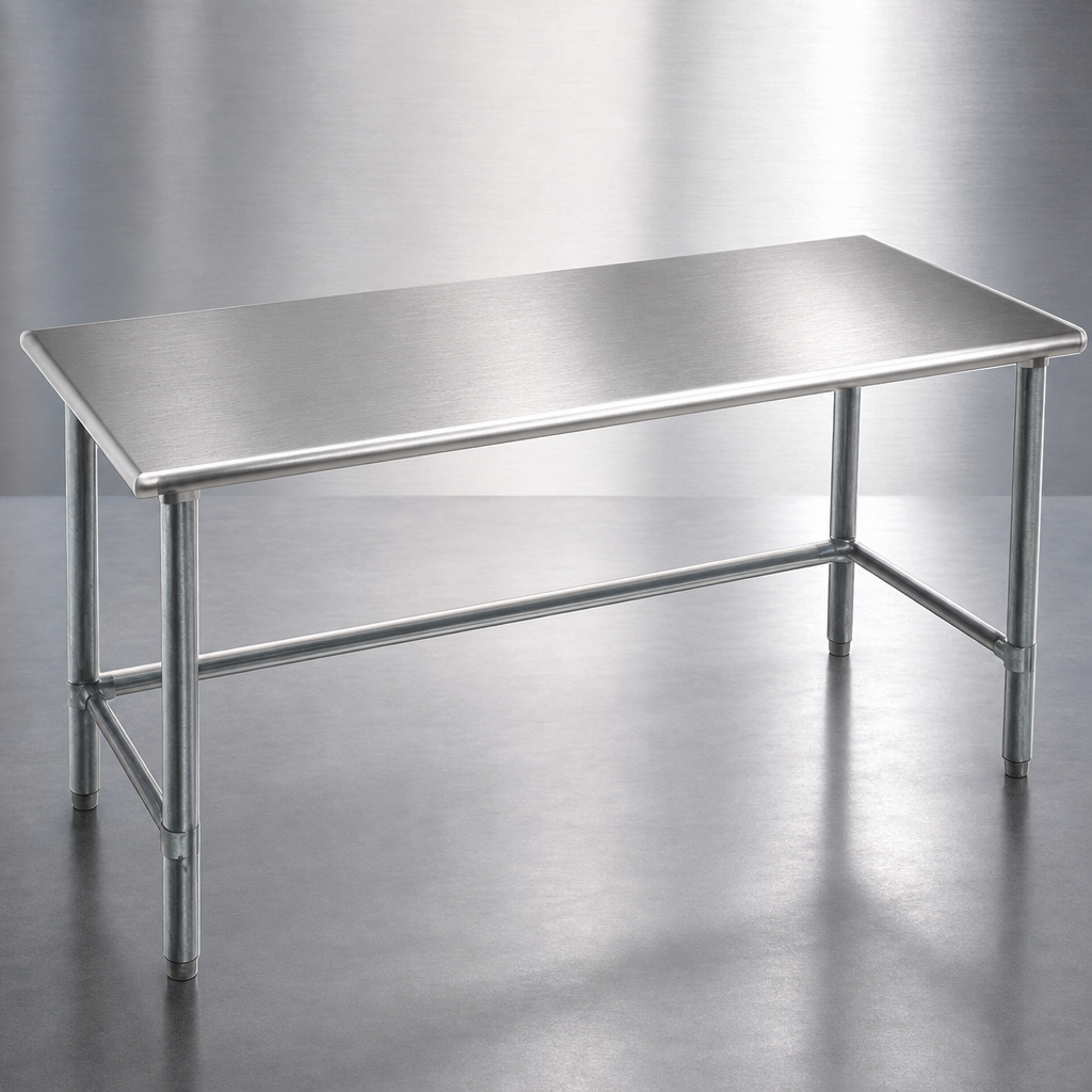 16 Gauge 304 Stainless Steel Top