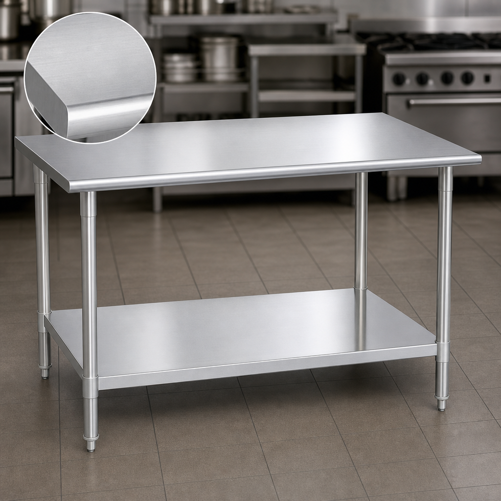 14-Gauge 300-Series Stainless Steel Top