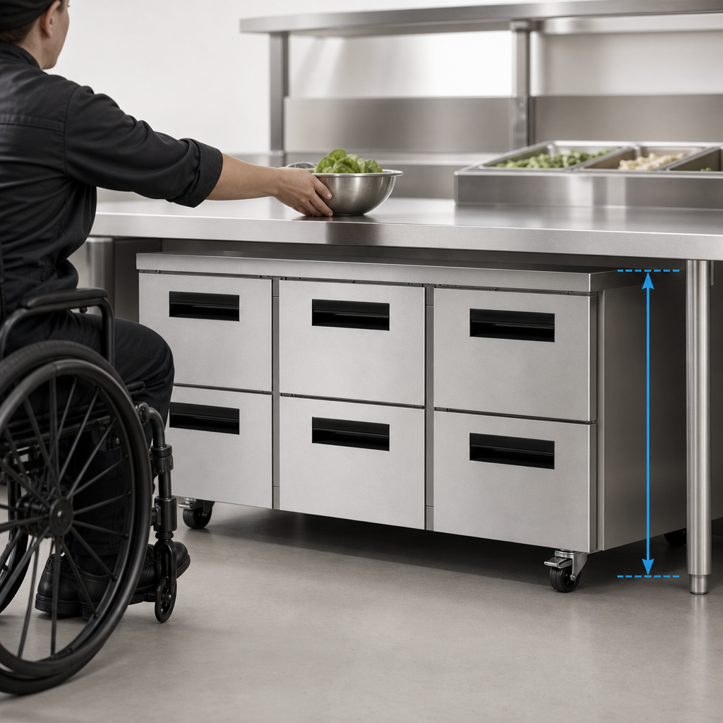 ADA-Friendly Low Profile Design