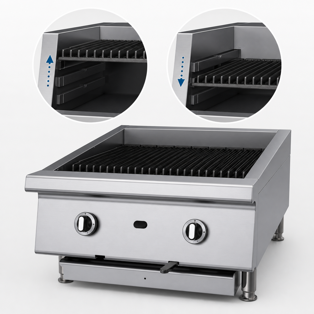 Adjustable Cast-Iron Grates