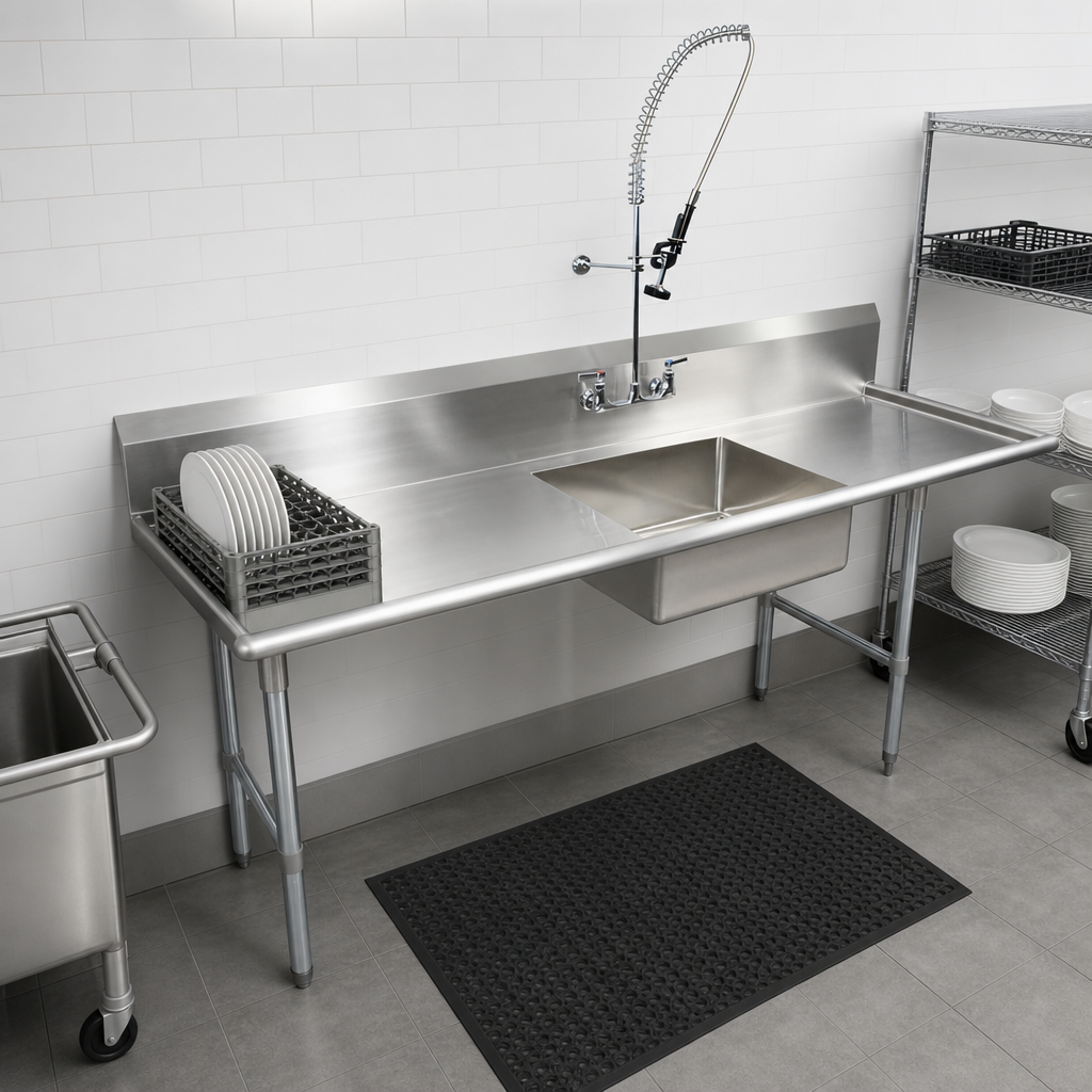 Straight Dish Table Design