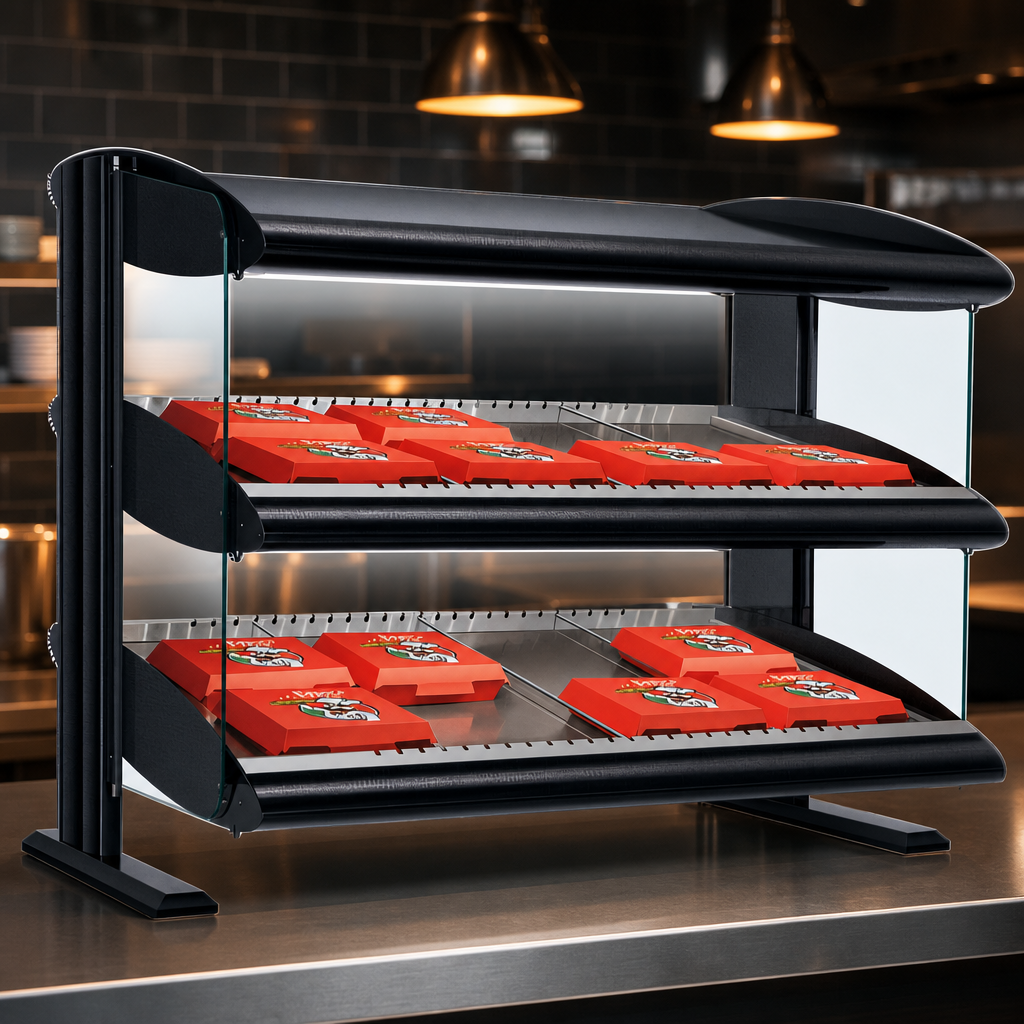 Slanted Dual-Shelf Display