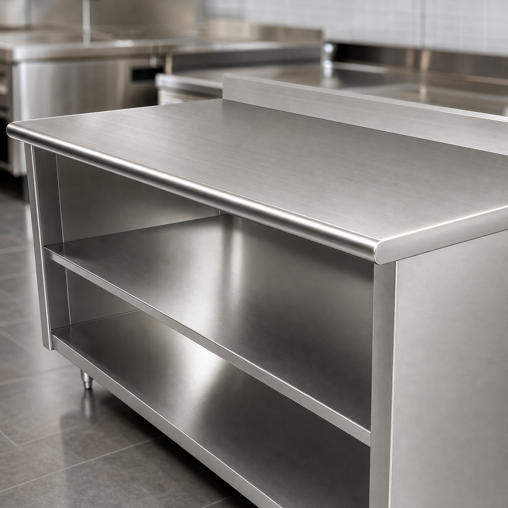 16 Gauge 304 Stainless Steel Top