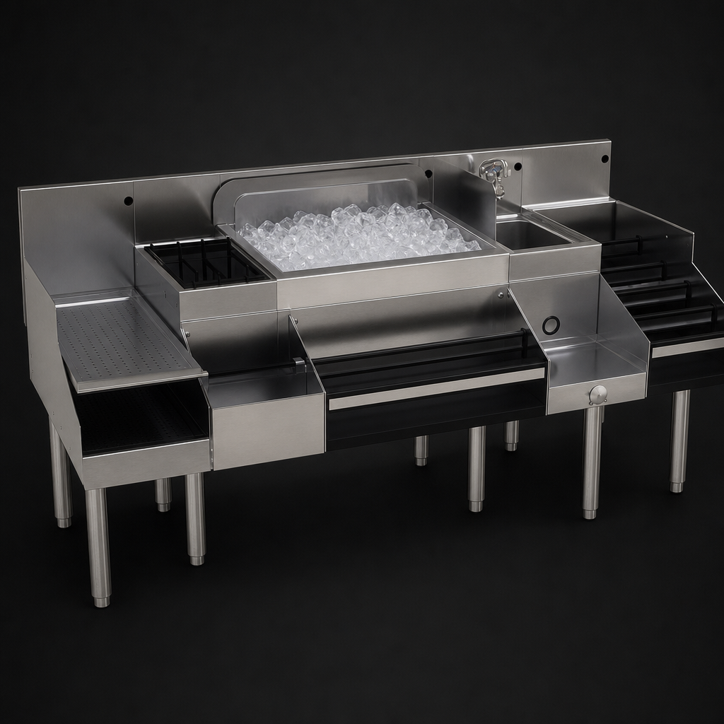 Center Combo Ice Bin