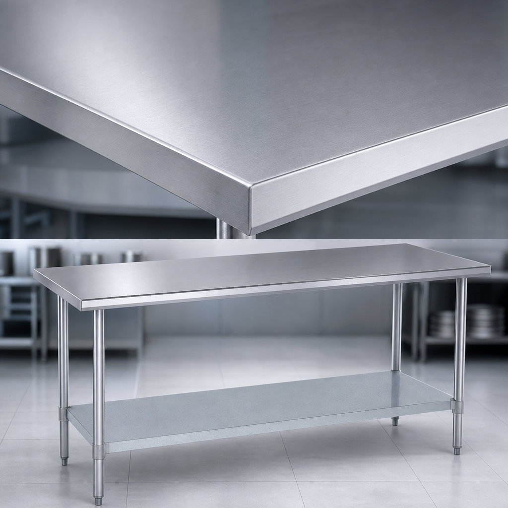 400-Series Stainless Steel Top