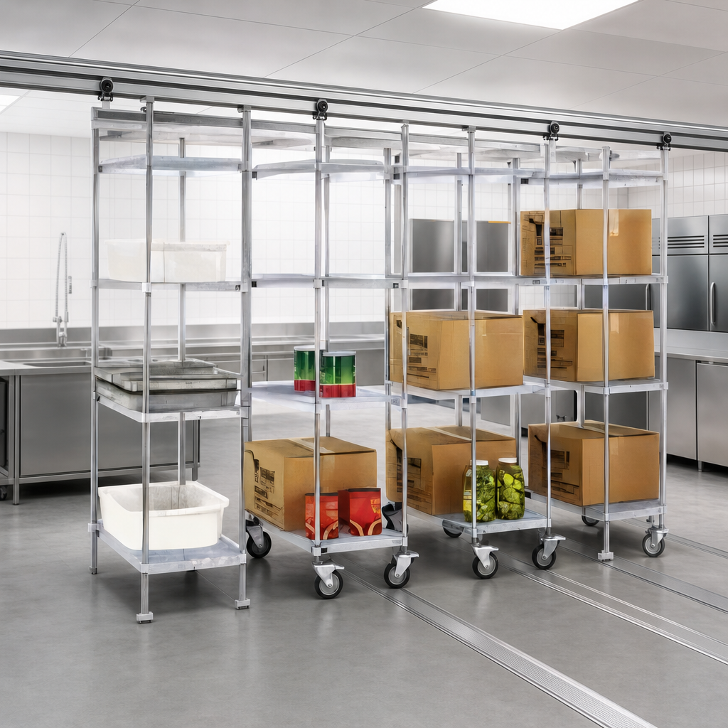 Overhead Track Mobile Unit Kit