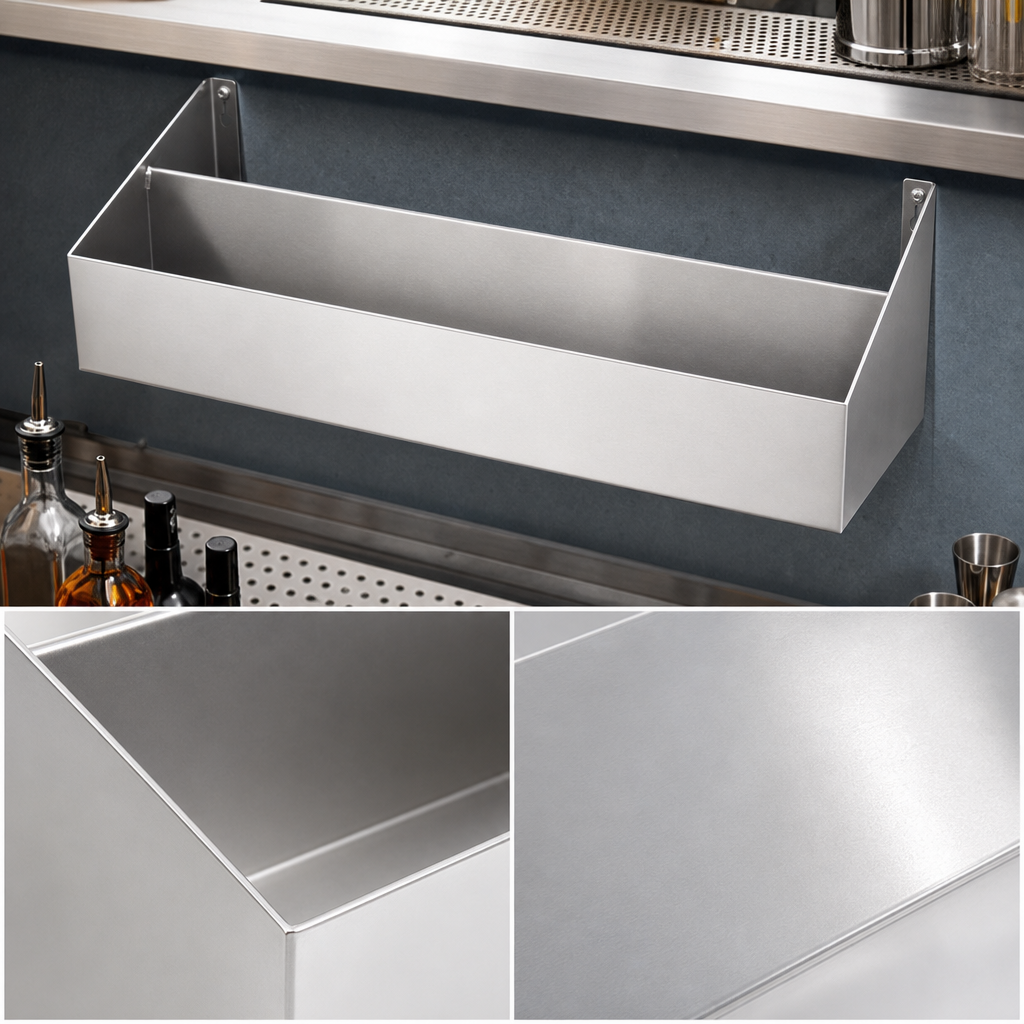 18-Gauge Stainless Steel Construction