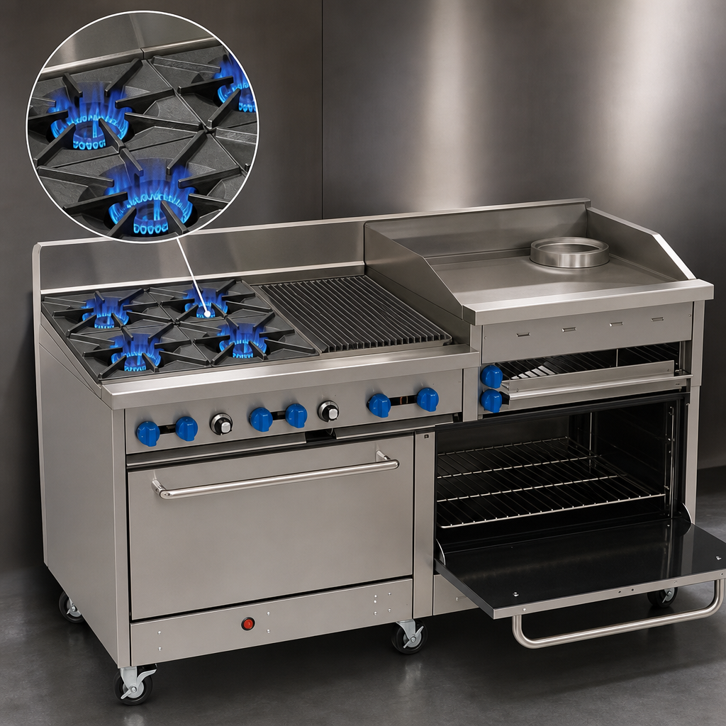 High-Output Burner Section