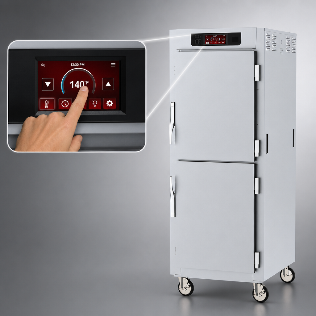 6.8-Inch Touchscreen Controls