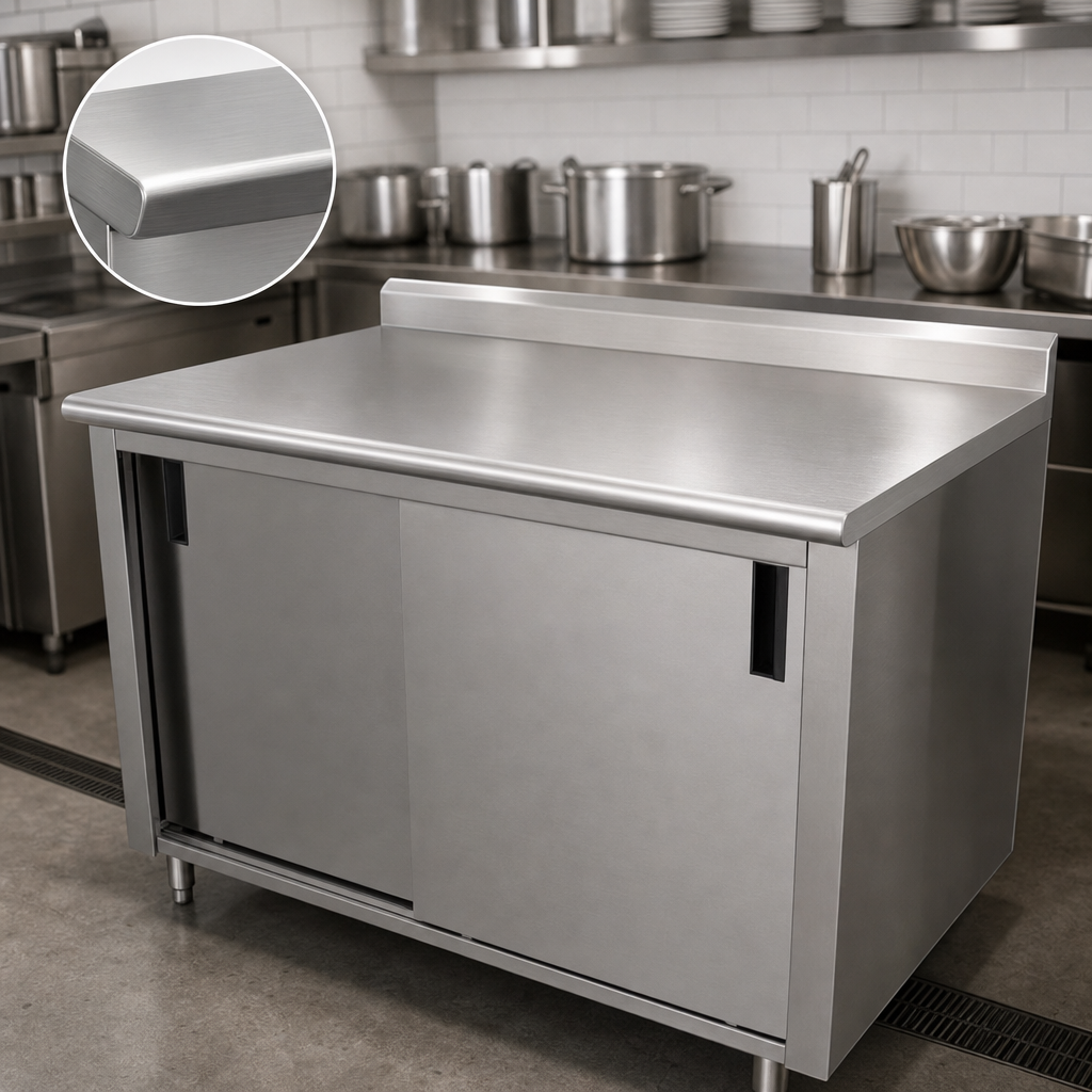 14 Gauge 304 Stainless Steel Top