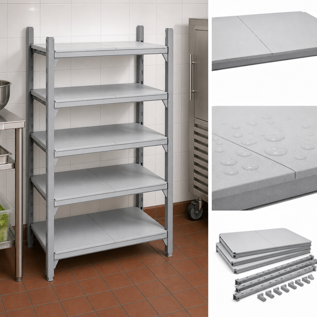 Five-Shelf Solid Kit