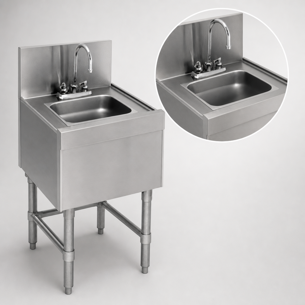 Single Sink Compartment