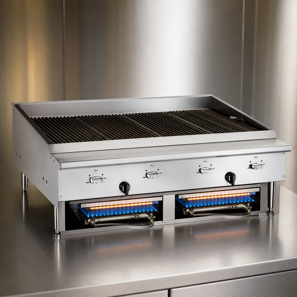 Two High-Output Burners