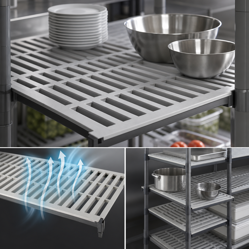Vented Shelf Plates