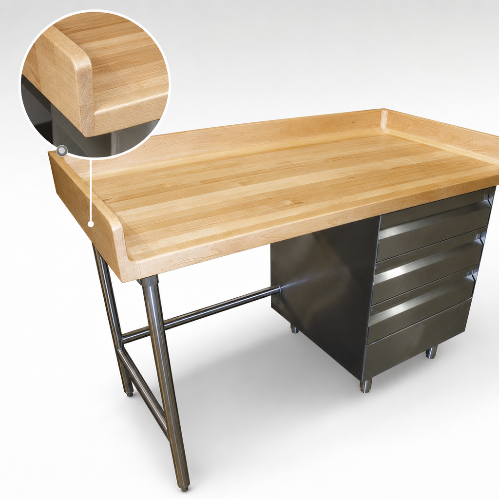 Wood Butcher Block Top