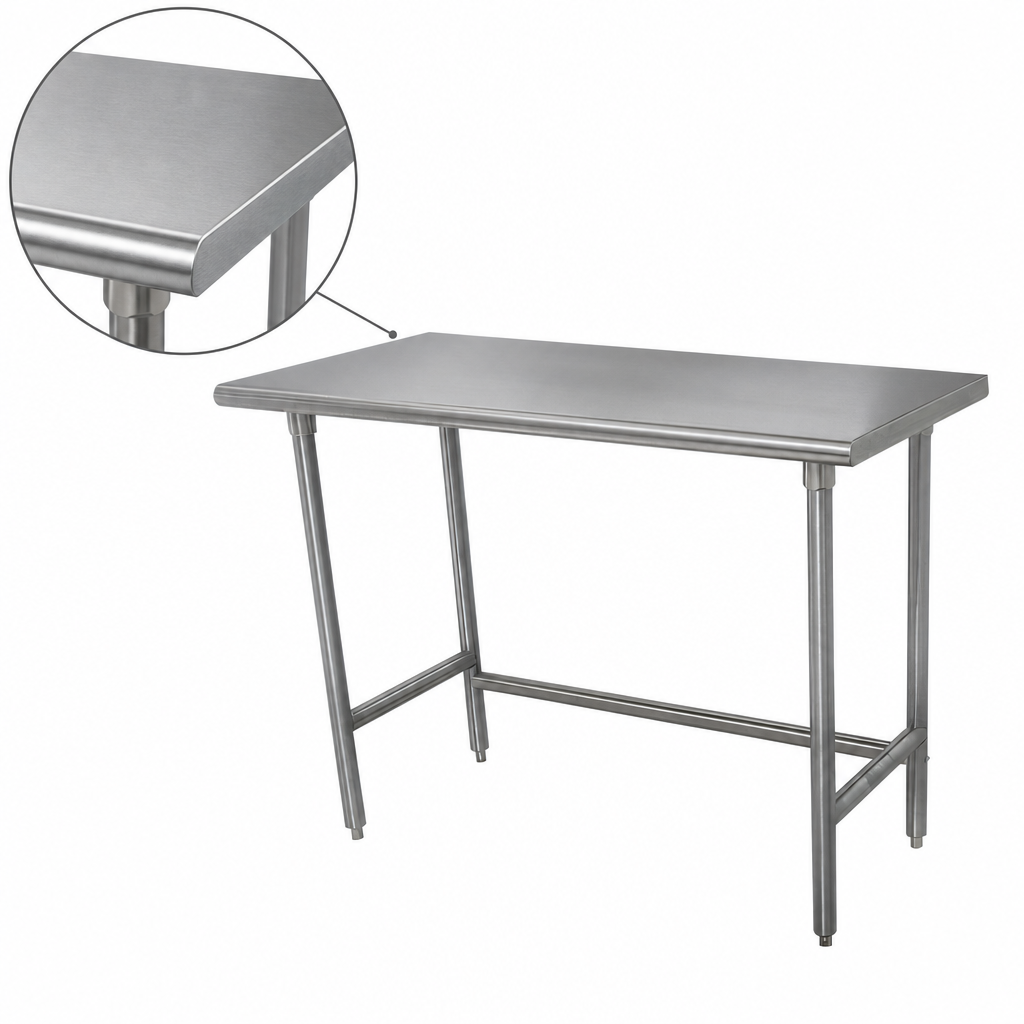 16 Gauge 304 Stainless Steel Top