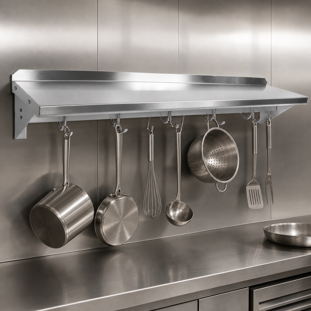 Integrated Pot Rack