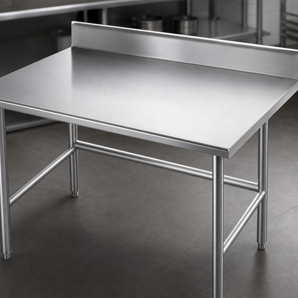 14-Gauge 304 Stainless Steel Top
