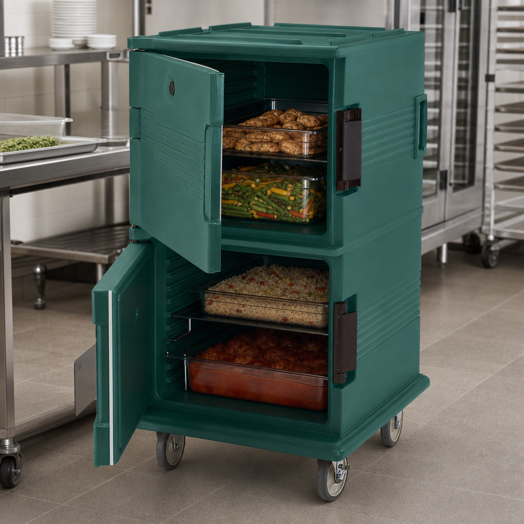 Double-Compartment Front Loading